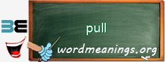 WordMeaning blackboard for pull